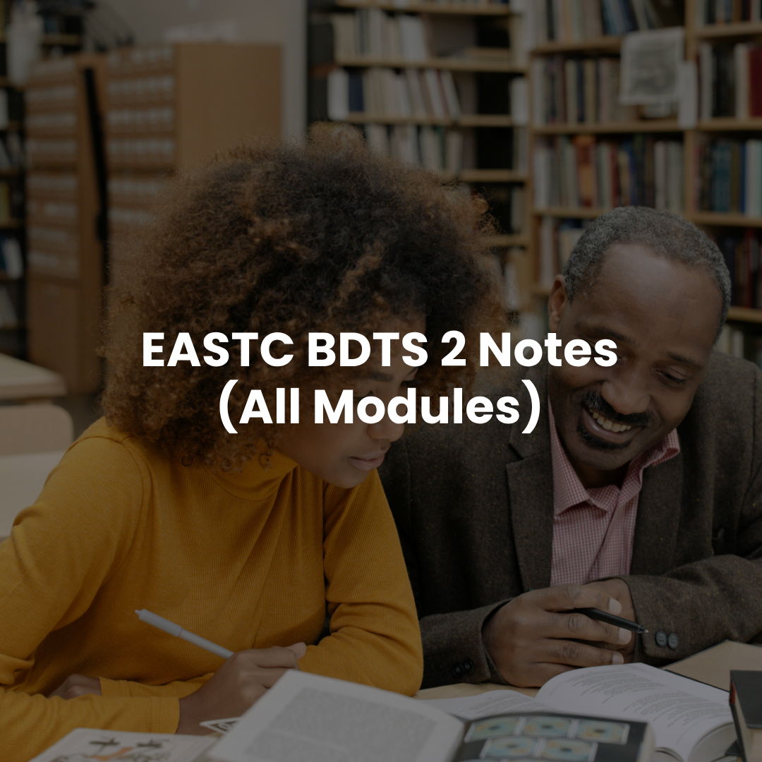 EASTC ( BDTS 2) Notes All  Modules